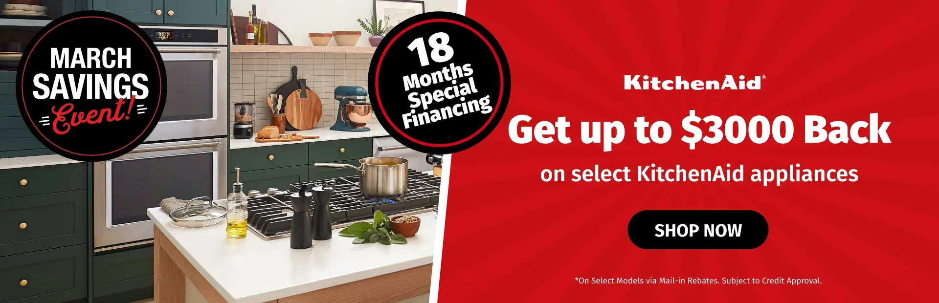 KitchenAid Save 3k March Savings